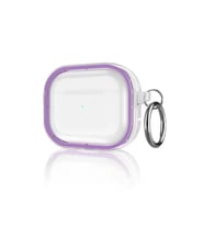 Movenchy Apple Airpods Pro 2 (2.nesil) Shiny Şeffaf Kılıf - Mor