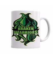 Kraken Warriors Kupa Bardak Porselen