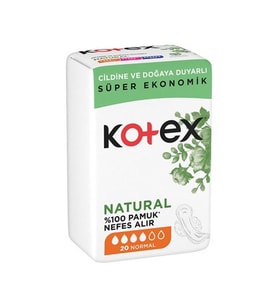 KOTEX ULTRA NAT.20'LI NORMAL