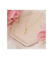 ALTIN KAPLAMA HARF KOLYE (Gold)