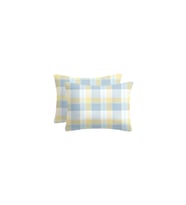 %100 Pamuklu Flanel Kumaşından Fermuarlı Yastık Kılıfı 50x70 ( 2 Adet )