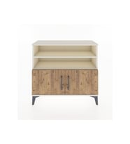Arges Şifonyer 3 Raflı 2 Kapaklı 88x30x80 Aytaşı-Çam