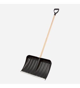 Plastik Kar Küreği Siyah 120 cm