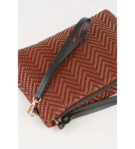 Kadın Bellis Balık Sırtı Açık Kahve Astarlı Bilek Askılı Portföy El Ve Clutch Çanta