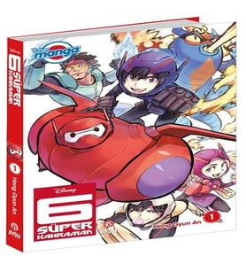Disney Manga 6 Süper Kahraman -Vol 1