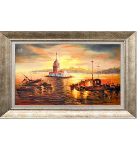 GÜMÜŞ ÇERÇEVELİ TABLO N406