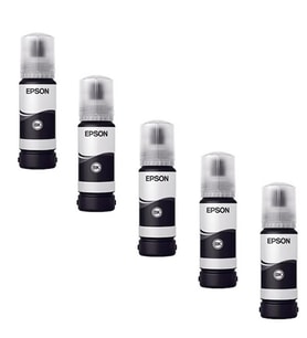 Epson 103 / L3211 Siyah Orjinal Mürekkep 5'Lİ Avantaj Paket