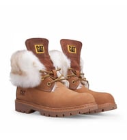 Caterpillar Utah Fur Sundance Nubuk Kadın Bot (Tarçın)