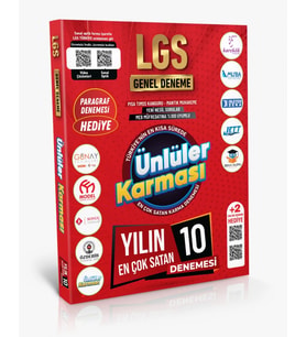 Ünlüler Yayınları 8. Sınıf Lgs Ünlüler Karması 10'lu Deneme Yeni