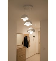 İskandinav Tarz , Beton Görünümlü ,Toz Tutmayan , Bio Yapı, Loft , 3’lü Sarkıt Avize ( Ampulü ile )