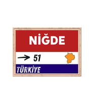 Niğde Tablo - Retro Tablo (Standart)