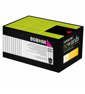 Tonersepeti Lexmark CX410-80C8HM0 Kırmızı Orjinal Toner Y.K