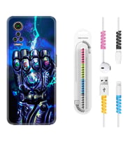 General Mobile GM 21 Pro GM 22 Pro Plus Kılıf Kablo Koruma Spiral Silikon Thunder Play 1760
