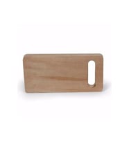Çanta Saplı Ahşap Et-ekmek-meyve-sebze Kesme Tahtası 35x17 Cm