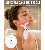 Yüz Ve Boyun İçin Led Işık Terapili Bakım Cihazı Yeni Nesil