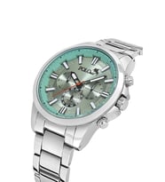 Polo Air Klasik Metal Kasa Erkek Kol Saati Gümüş Yeşil Renk PL-7094E3x