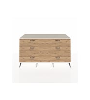 Kronos Konsol 6 Çekmeceli  176x59x99 Çam-Aytaşı/Çam
