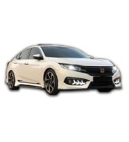 Honda Civic FC5 Sedan (2015-2021) Sonrası Mugen Marşpiyel Takımı (Plastik)