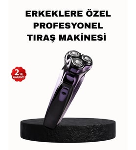 Şarjlı Saç Ve Sakal Tıraş Makinesi Kablosuz Kompakt Tasarımlı