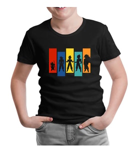 Dragon Ball - Fusion Siyah Çocuk Tshirt