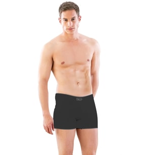 Amora Secret Siyah Mı Emay 2108 Seamless Uzun Erkek Boxer