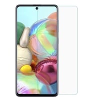 Samsung Galaxy A81 Ekran Koruyucu Yeni Nesil HD Kalite Tempered Glass Cam (Renksiz)