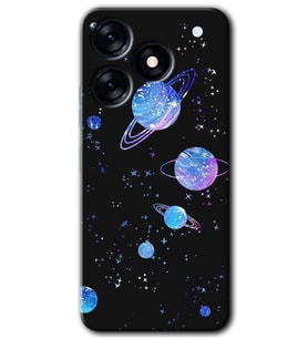 Tecno Spark 10 Pro Kılıf HD Desen Baskılı Kılıf - Samanyolu Galaksi