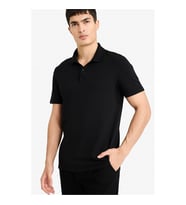 Defacto Slim Fit Siyah Erkek Polo Yaka T-shirt M6609AZ/BK81