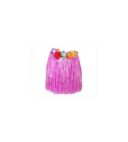 Hawaii Hula Eteği Pembe Renk 40 cm