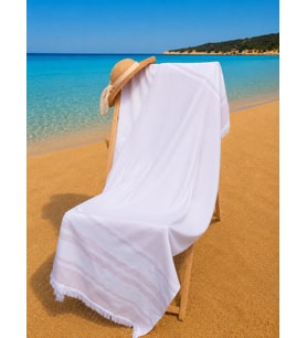 100x180 cm Büyük Boy Renkli Unisex Plaj Havlusu Baveno