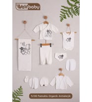 VaVBaby Organik Hastane Çıkışı 10’lu Baby Friend