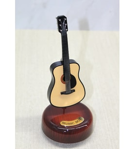 Dekoratif Gitar Müzik Kutusu Model 1