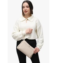 Sosela 67-6012 Kadın Daine Bej Portföy Çanta