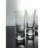 Paşabahçe Denizli Cam Mini El İmalatı Kristal Dolgu Taban 6 Lı Bardak 204288 19203