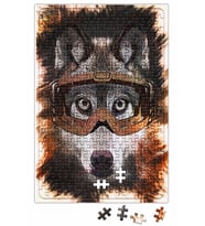 Kurt Köpek Pug Puzzle 240 Parça Yapboz