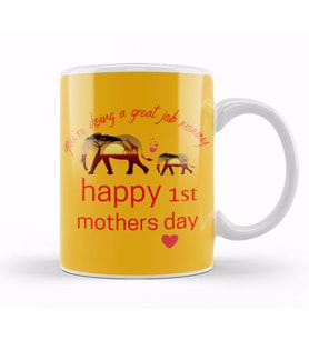 Our First Mothers Day 1ST 2021 Kupa Bardak Porselen