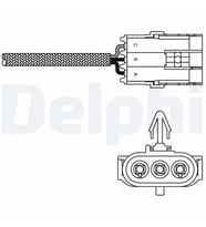 DELPHI ES1099512B1 Oksijen Sensoru 7700101345