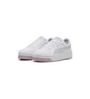 Puma Carina Street BeachFloralsJr 400653 01 Kadın Sneaker Ayakkabı Beyaz Lila 36-40 (Beyaz-Lila)