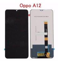 Oppo A12 Lcd Ekran Dokunmatik Çıtasız (Siyah)