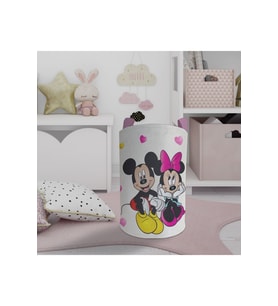 MEKTA HOME BEBEK VE ÇOCUK ODASI Mickey ve Minnie Mause Desenli Oyuncak Sepeti