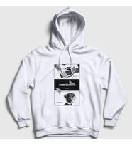 Presmono Unisex Beyaz Endure And Survive Oyun Last Of Us Kapüşonlu Sweatshirt 357797tt