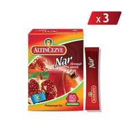 Altıncezve Nar Aromalı Tek İçimlik İçecek Tozu 40 x 1.5 Gr - 3LÜ PAKET
