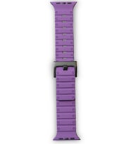 Uray store Apple Watch 42mm Magnus Mıknatıslı Silikon Kordon - Mor