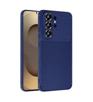 Coverzone Samsung Galaxy S26 Ultra ile Uyumlu Silikon K?l?f TPU Negro Silikon Ultra Slim Fit K?l?f Galaxy S26 Ultra ?le Uyumlu Karbon Delux K?l?f (Lacivert)