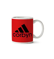 Jeremy Corbyn Adidas Logo 90s İki Tarafı Baskılı Kupa Bardak