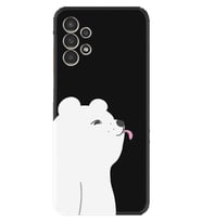 Samsung Galaxy M14 Kılıf Silikon Desen Özel Seri Panda Sevimli 1738
