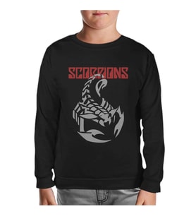 Scorpions - Scorpion Siyah Çocuk Sweatshirt