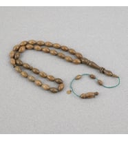 Plesenk Ağacı Halkalı İmame Beyzi Kesim 8x13mm Tesbih