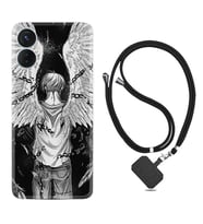 Tecno Spark 9T Kılıf Resimli Boyun Askılı İpli Desenli Silikon Series Angel 1883