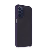 Galaxy A23 4g Kılıf Elegant Kapak - Derin Mor